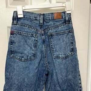 urban outfitters bdg wide leg mid rise jeans size 25